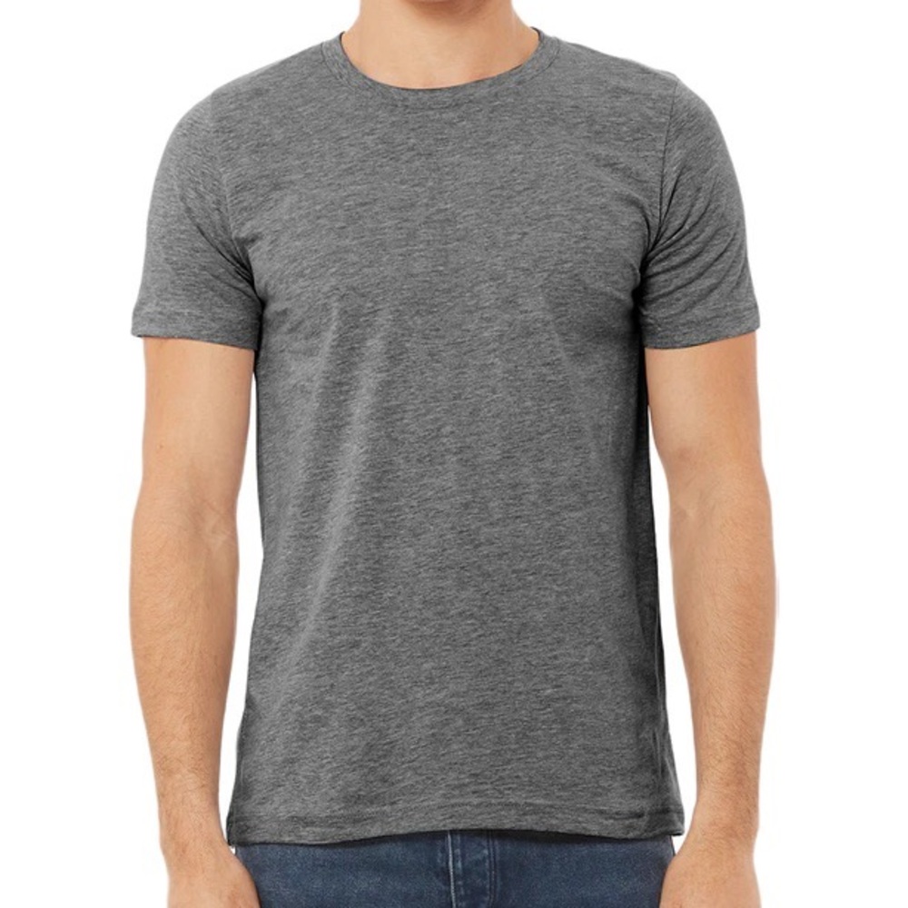 Unisex Heather CVC T-Shirt - heather deep - S, M, or XL